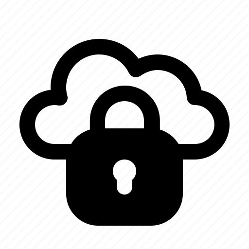Safety cloud, cloud-security, cloud lock, secure, security, cloud, lock icon - Download on Iconfinder