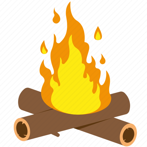 Bonfire, fire, campfire, camping, flame, camp, wood icon - Download on Iconfinder