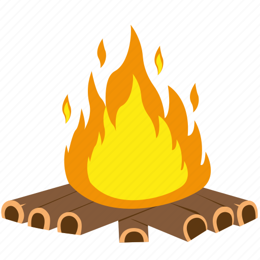 Bonfire, fire, campfire, camping, flame, camp, wood icon - Download on Iconfinder