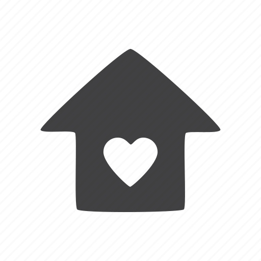 Home, heart, house icon - Download on Iconfinder