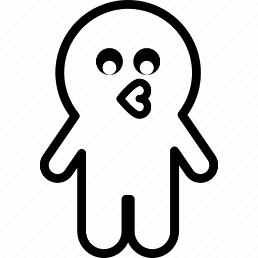 Boo, ghost, halloween, kiss, spooky icon - Download on Iconfinder