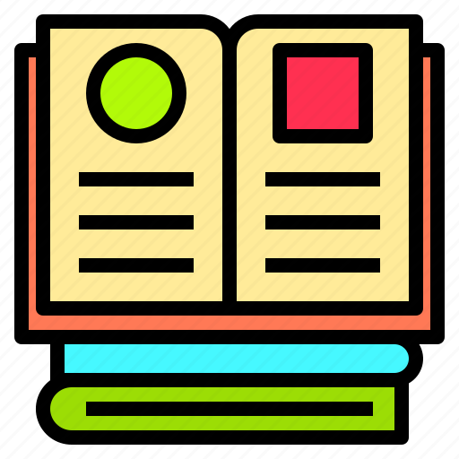 Book, books, education, learn, literature, read, school icon - Download on Iconfinder