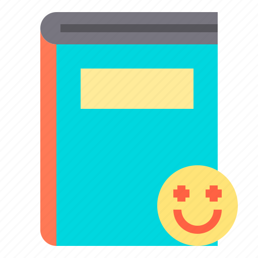 Agenda, book, business, emotion, notebook, smile icon - Download on Iconfinder