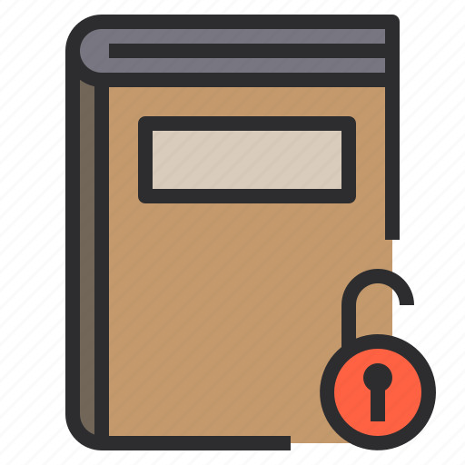 Agenda, book, key, password, unlock icon - Download on Iconfinder