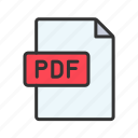 pdf, digital, document, portable, format, share, view, store