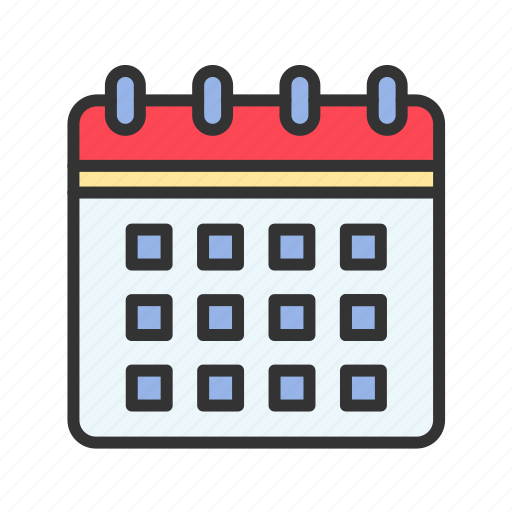 Calendar, schedule, plan, organize, time-management, appointments, dates icon - Download on Iconfinder
