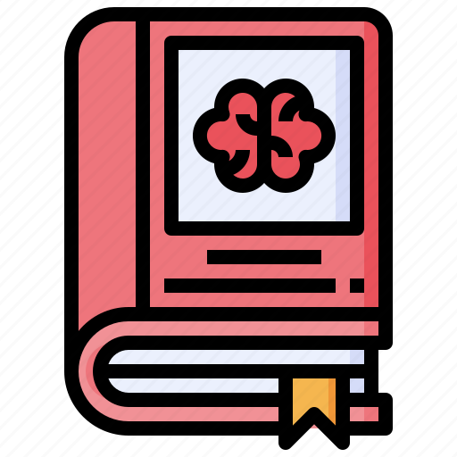 Brain, psychology, book, education icon - Download on Iconfinder