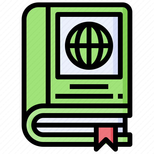 Encyclopedia, learning, book, library, education icon - Download on Iconfinder