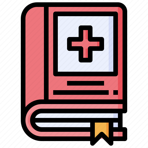 Medical, handbook, manual, medicine, book, education icon - Download on Iconfinder
