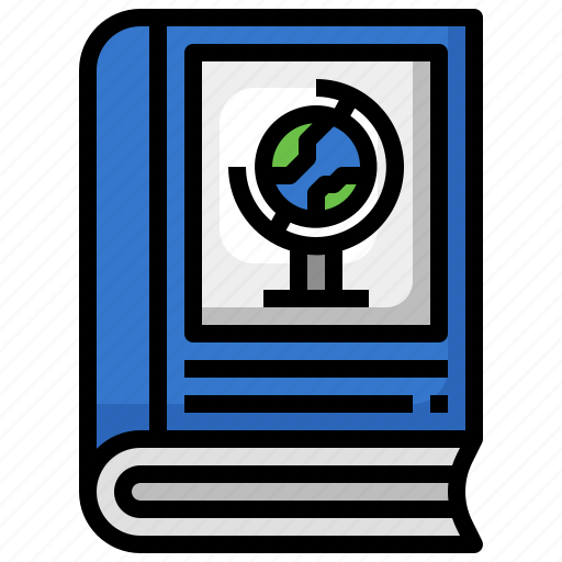 Geography, learning, education, world, book icon - Download on Iconfinder