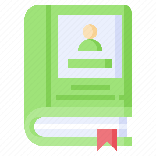 Biography, education, library, book icon - Download on Iconfinder