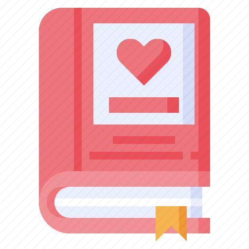 Romance, book, education, love, library icon - Download on Iconfinder