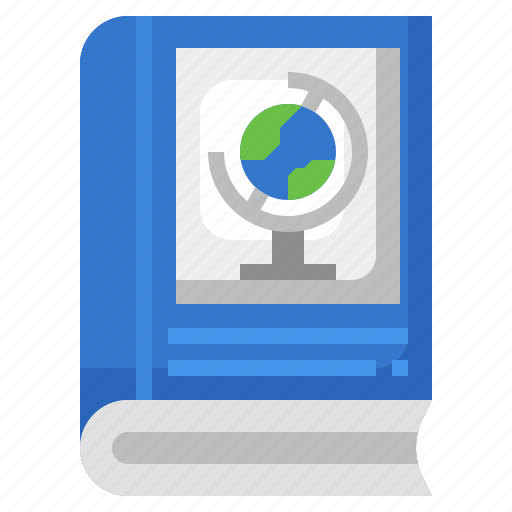 Geography, learning, education, world, book icon - Download on Iconfinder
