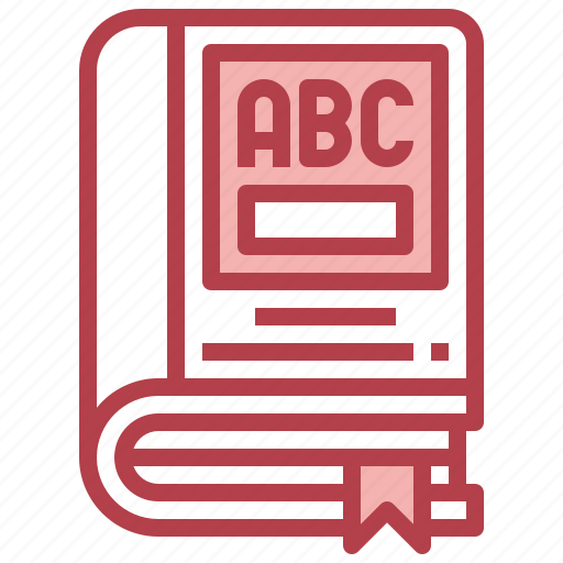 Alphabet, book, dictionary, letters, abc, vocabulary icon - Download on Iconfinder