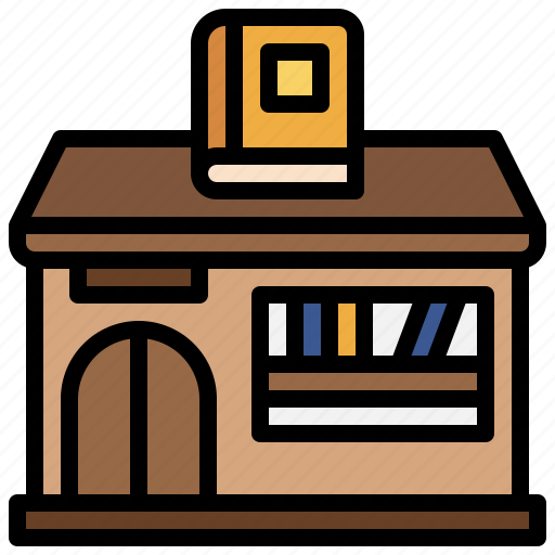 Architecture, book, books, buildings, city, shop, store icon - Download on Iconfinder