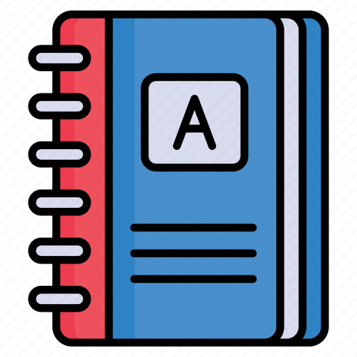 Notebook, diary, stationery, notepad, booklet, drafting, manual icon - Download on Iconfinder