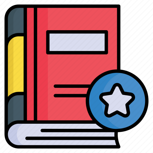 Favorite, book, ideal, education, knowledge, star, bookmark icon - Download on Iconfinder