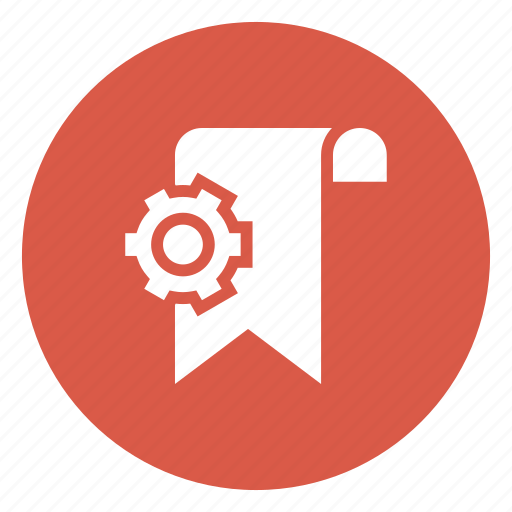 Bookmark, configuration, ribbon, setting, tag icon - Download on Iconfinder