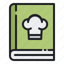 cook, book, recipe, kitchen, preparation, menu, chef
