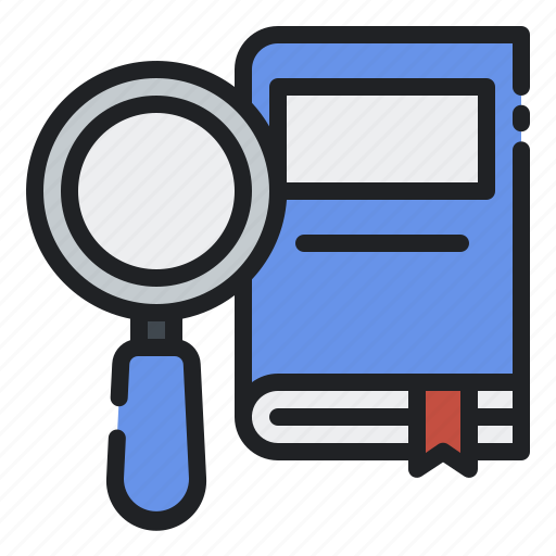 Search, research, book, page, concept, find icon - Download on Iconfinder