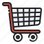 shopping, cart, sale, purchase, supermarket, trolley 