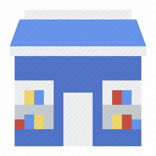 Book, store, shop, library, bookshelf, literature icon - Download on Iconfinder