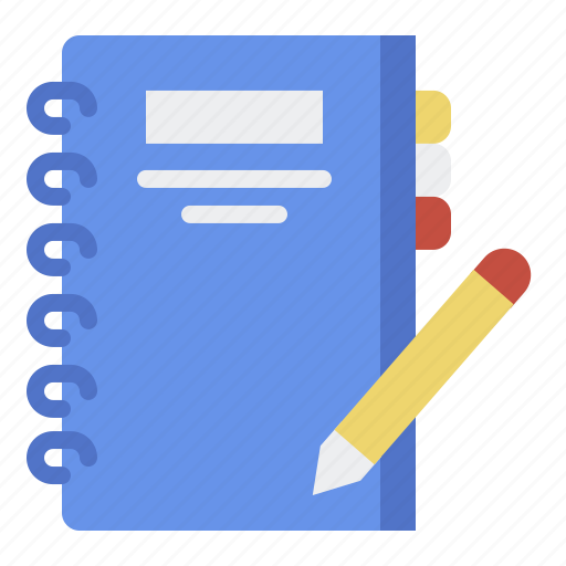 Notebook, diary, paper, textbook, memo icon - Download on Iconfinder