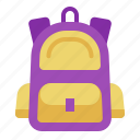 school, bag, education, backpack, student