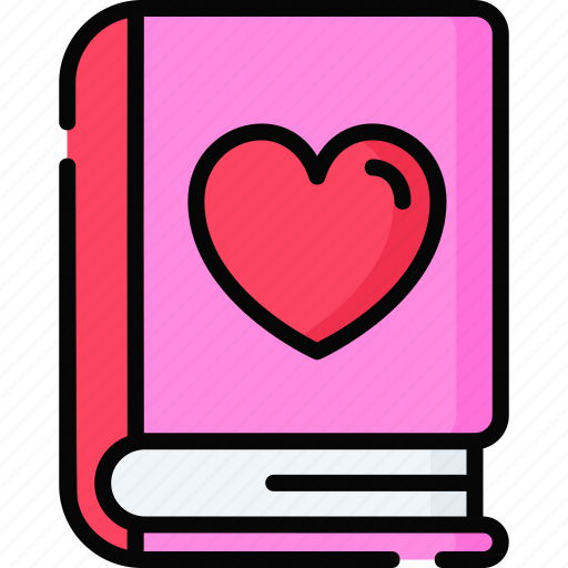 Love, novel, romance, valentine, heart, marriage, romantic icon - Download on Iconfinder