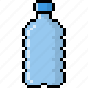 bottle, beverage, glass, water, drink