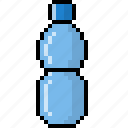 bottle, drink, water, glass, beverage