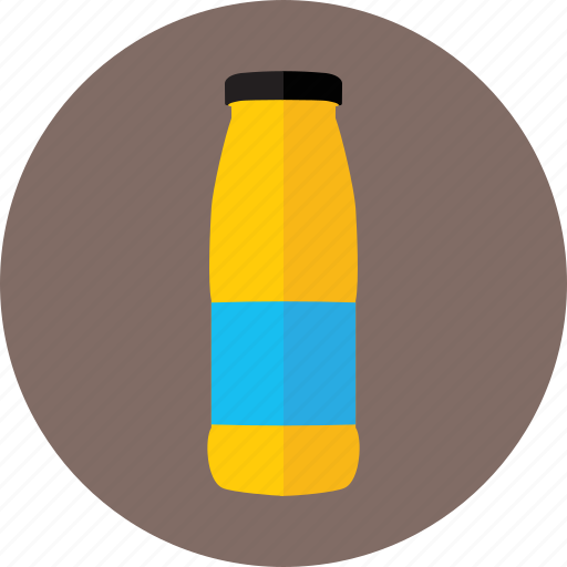 Beverage, cappy, non-alcoholic beverages, orange juice, cappy juice, bottle icon - Download on Iconfinder