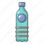 bottle, cartoon, logo, mineral, object, plastic, water 