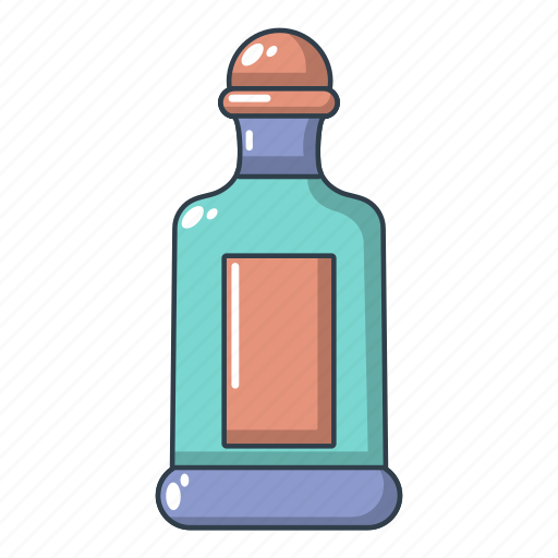Beverage, bottle, cartoon, glass, logo, object, square icon - Download on Iconfinder