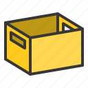 box, container, logistics, package, parcel, shipping