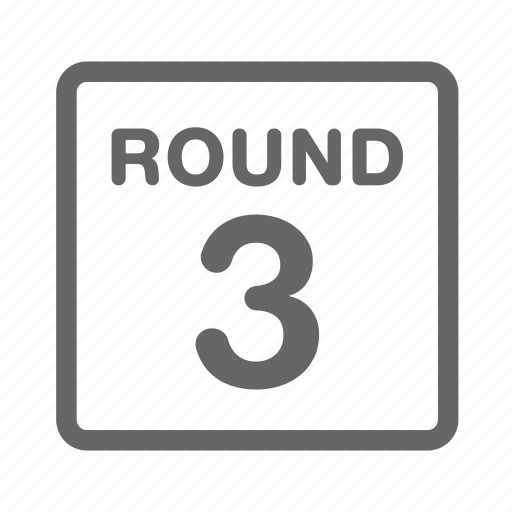 Board, boxing, count, round, stage icon - Download on Iconfinder