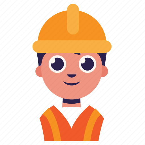 Boy, cartoon, construction, cute, occupation, tool, work icon - Download on Iconfinder