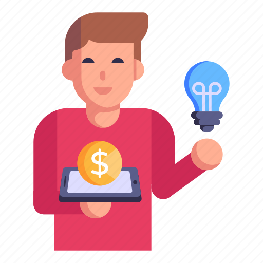 Money idea, financial idea, financial innovation, business idea, trade idea icon - Download on Iconfinder