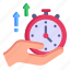 time care, time increase, growth duration, growth time, stopwatch 