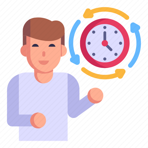 Process time, duration, completion time, time management, time cycle icon - Download on Iconfinder