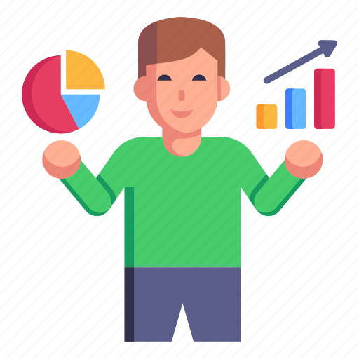 Business chart, analyst, statistician, business analysis, business analytics icon - Download on Iconfinder