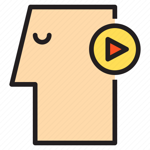 Brain, entertain, human, idea, mind, music, think icon - Download on Iconfinder