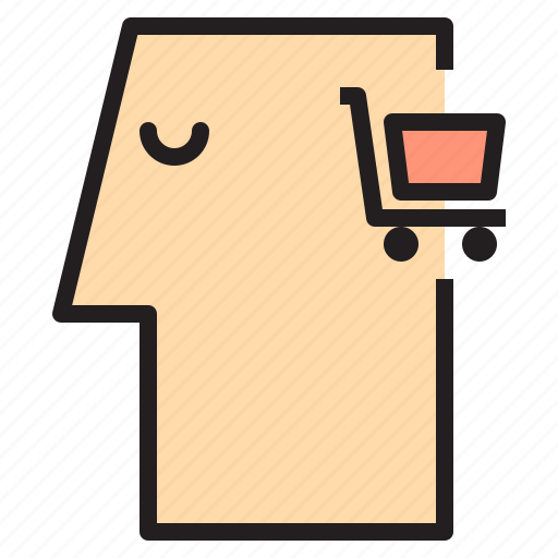 Brain, human, idea, mind, shopping, think icon - Download on Iconfinder