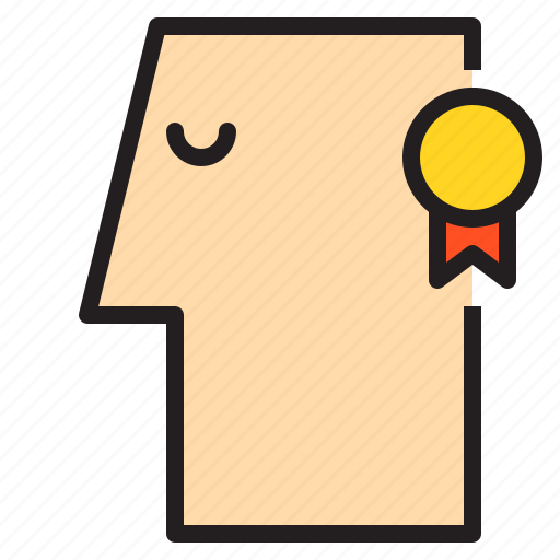 Brain, human, idea, mind, prize, think, trophy icon - Download on Iconfinder