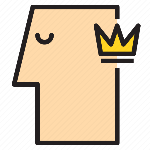 Brain, human, idea, king, mind, think, winner icon - Download on Iconfinder
