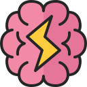 flash, idea, lightning, creativity, brainstorm, brain, learning