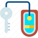 key, chain, ring, door, security