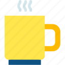 mug, coffee, hot, drink, food, and, restaurant