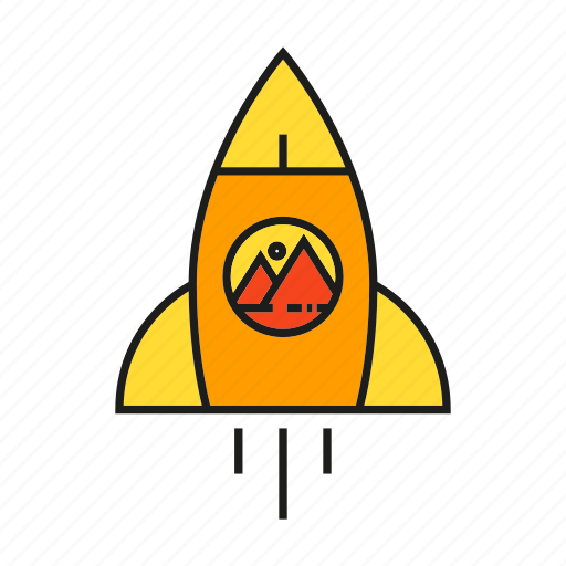 Launch, marketing campaign, rocket, spaceship, start, startup icon - Download on Iconfinder