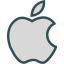 apple, brand, logo, network, social 